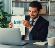 Over The Solution Work Financial  Of Provided Company. - 雷速